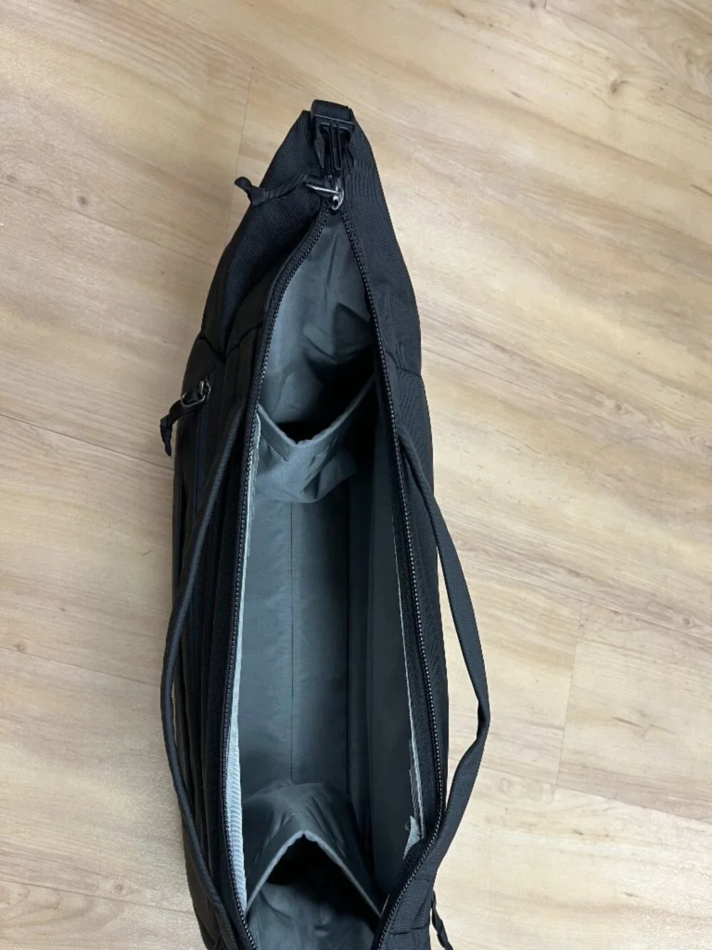 Evergoods Transit Duffel TD25 solution black 840D nylon duffle travel bag